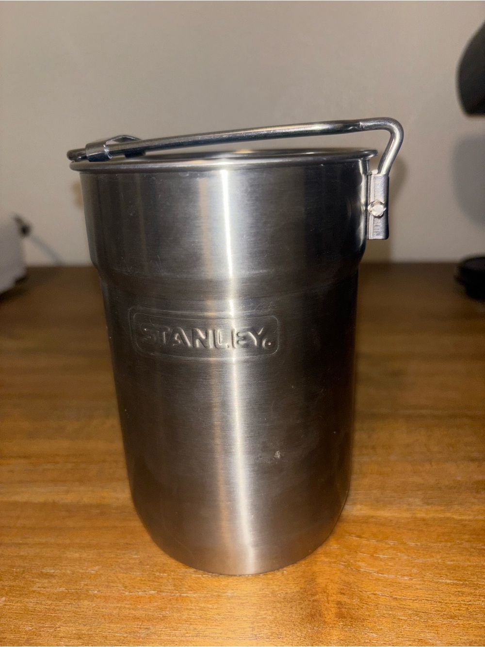 Stanley Stainless Steel Camp Mug with Dark Green Nesting Cups NWOB - Picture 5 of 6